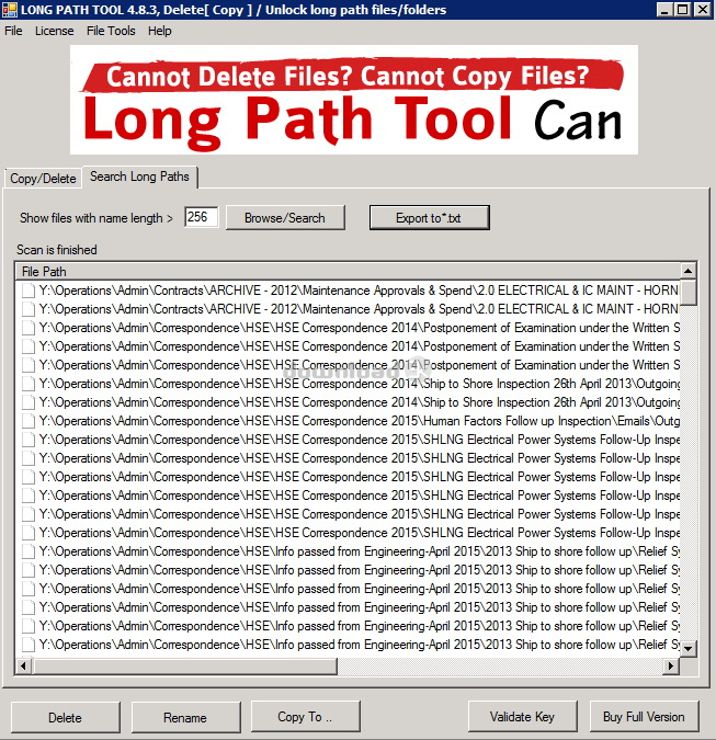 long path tool serial number